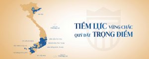 Bản đồ quỹ đất hơn 200 ha, trải dài qua 8 tỉnh thành khắp cả nước của Tumys Homes
