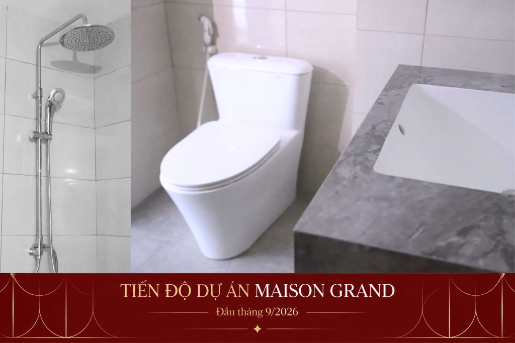 Thiết bị vệ sinh tiếp tục triển khai đồng bộ cả 2 tháp.
