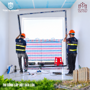 MAISON GRAND DUY TRÌ NHỊP THI CÔNG, TỪNG BƯỚC HOÀN THIỆN DIỆN MẠO CUỐI THÁNG 10/2026