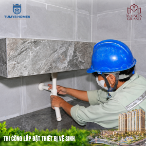 MAISON GRAND DUY TRÌ NHỊP THI CÔNG, TỪNG BƯỚC HOÀN THIỆN DIỆN MẠO CUỐI THÁNG 10/2026