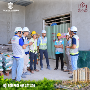 MAISON GRAND DUY TRÌ NHỊP THI CÔNG, TỪNG BƯỚC HOÀN THIỆN DIỆN MẠO CUỐI THÁNG 10/2026