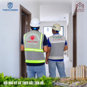 MAISON GRAND DUY TRÌ NHỊP THI CÔNG, TỪNG BƯỚC HOÀN THIỆN DIỆN MẠO CUỐI THÁNG 10/2026